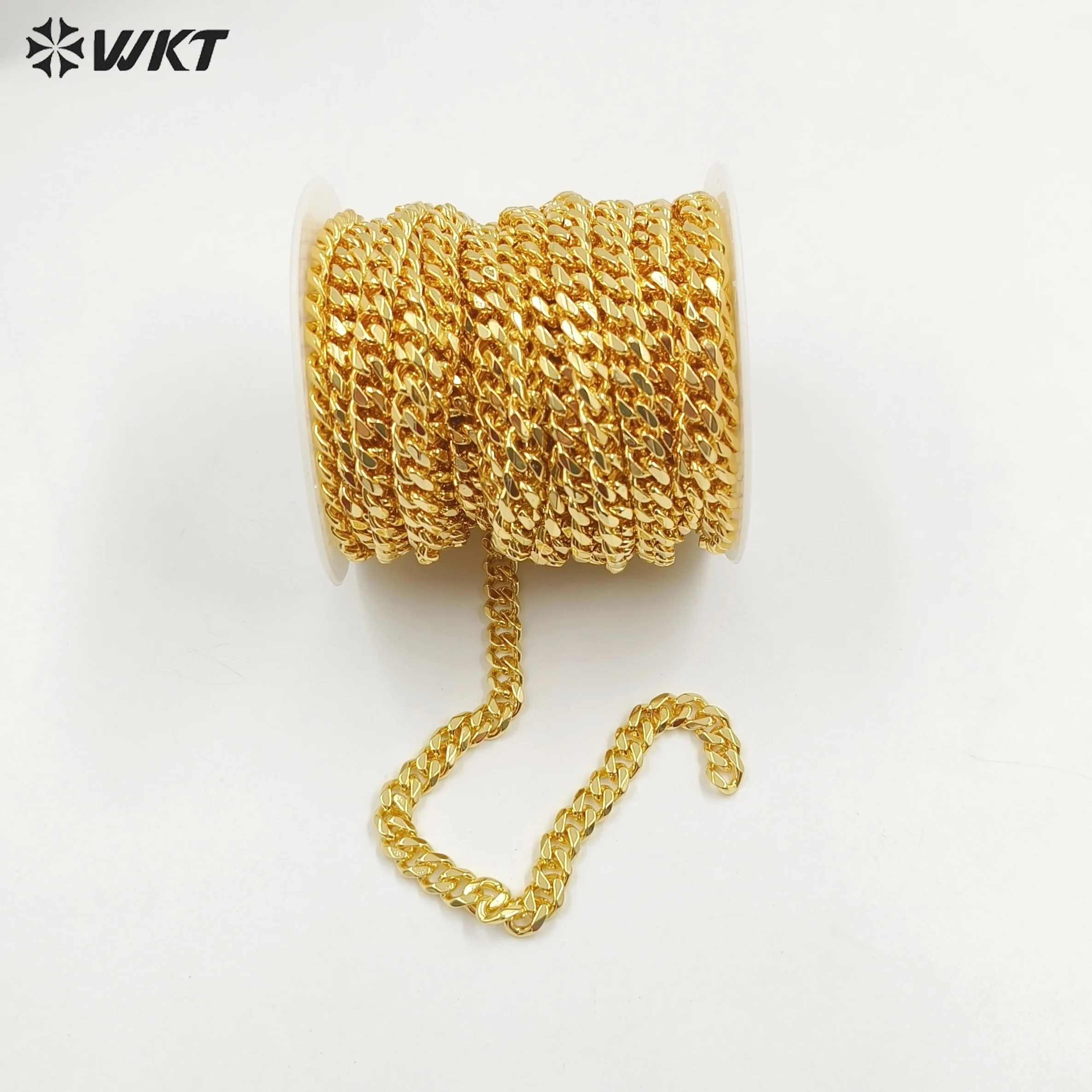 WT-BC226  Europe and the United States personality Big Cuban Chain As collarbone Necklace Jewelry Accesory