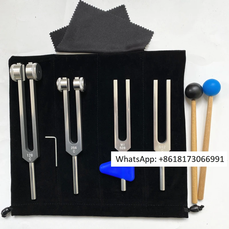 Aluminum alloy tuning fork set 128 256 512 MI528 mi528 528 tuning fork C128