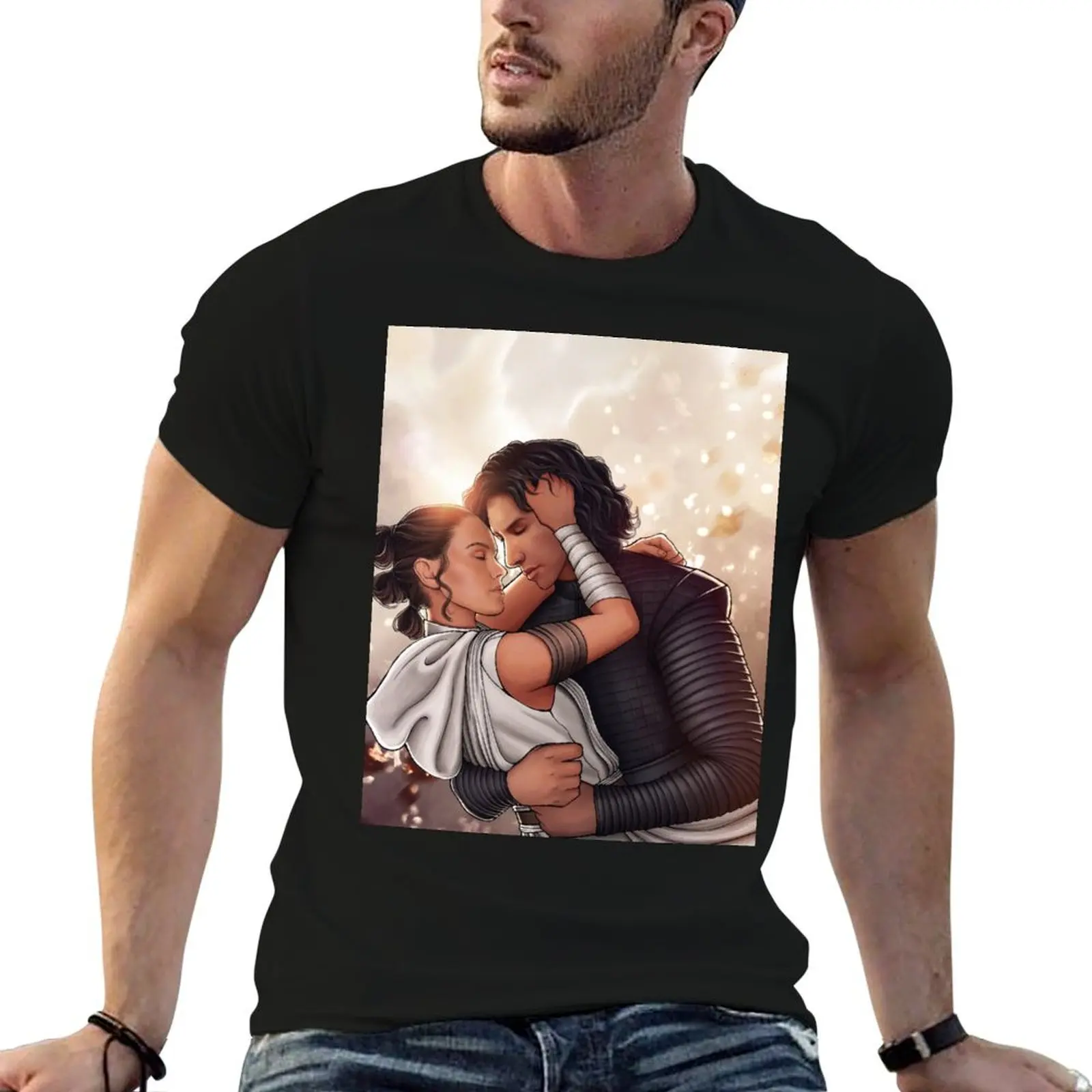 

Reylo - Just you T-Shirt man t shirt heavy cotton man t shirt designer t shirts for man cotton funny T-shirt