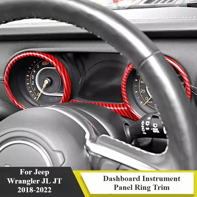 

Декоративное кольцо для приборной панели Jeep Wrangler JL JT Gladiator 2018-2022: Аксессуары для интерьера и модификации