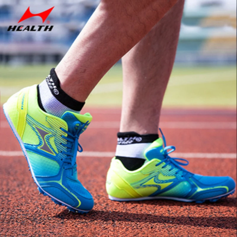 Health Men Track Field Events Sprint Spikes Professional Middle Distance Running Race Spikes Sneakers Plus Size 46 47 5599s