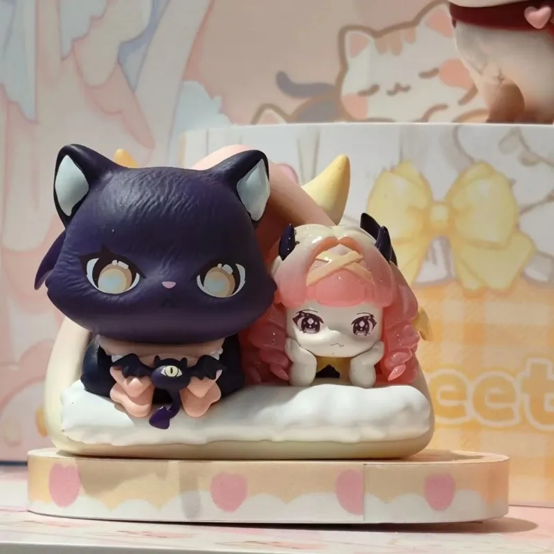 

Подлинный Berry Cat Nizi Zai Zai Kitten Accompany You Series Blind Box Модная игрушка-фигурка Милый подарок Украшение для девочек