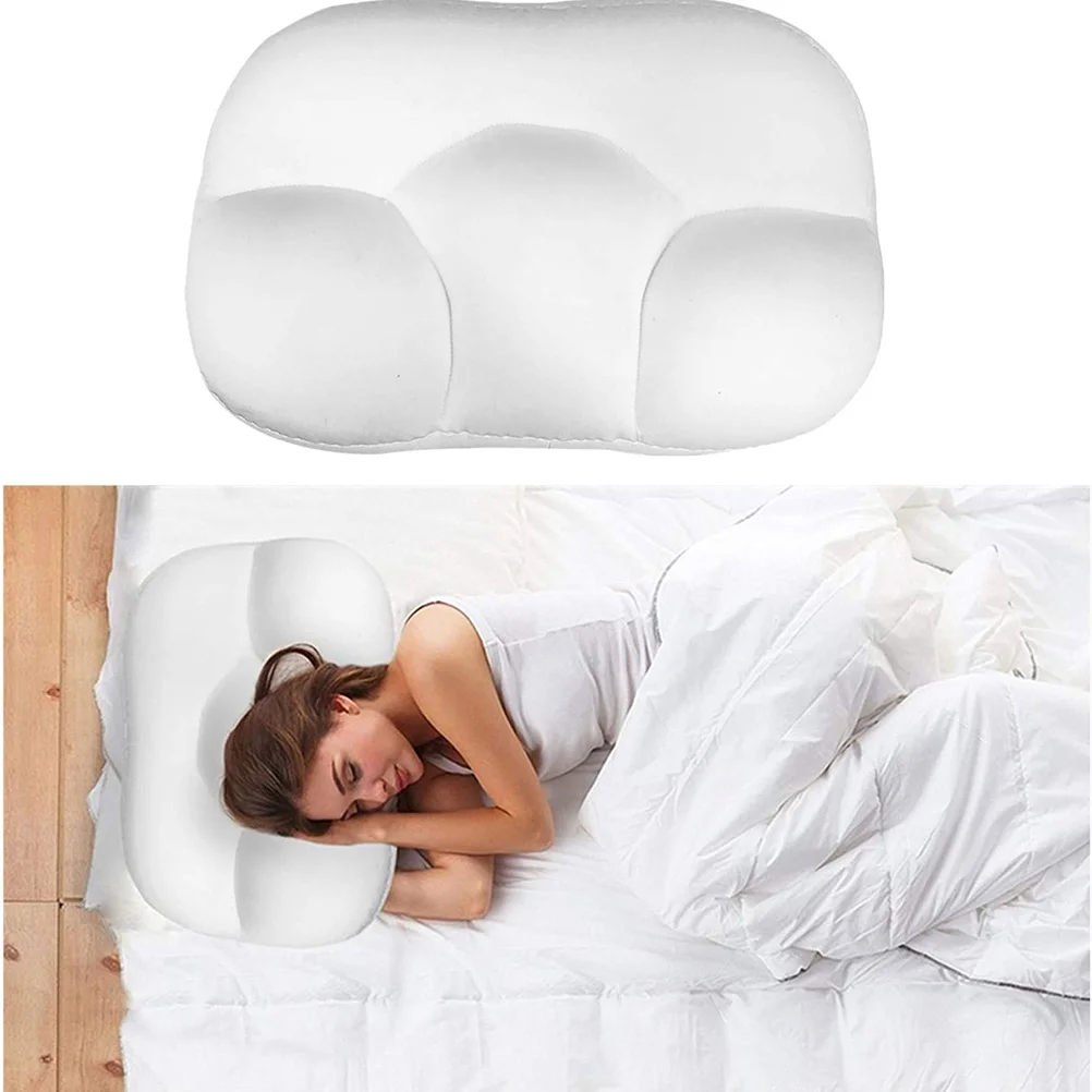 Memory Foam Pillow All Round Cloud Pillow Nursing Pillow Infant Newborn Sleep Memory Foam Cervical Pillow for Sleeping
