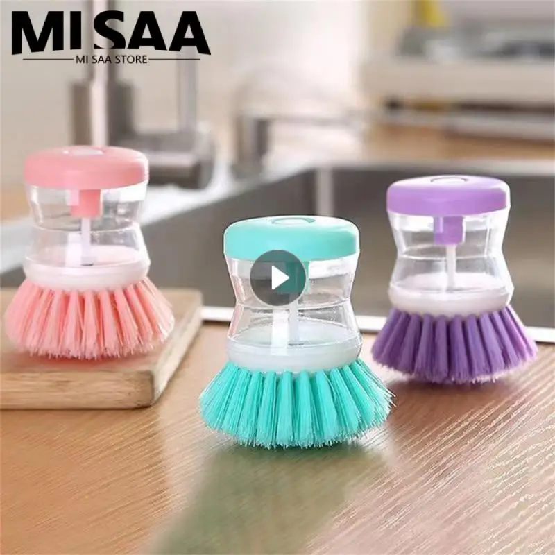 Pot Scrubber Durable Multifunction Kitchen Best Seller Purple Trend Decontamination Household Daily Necessities Dish Brush Clean