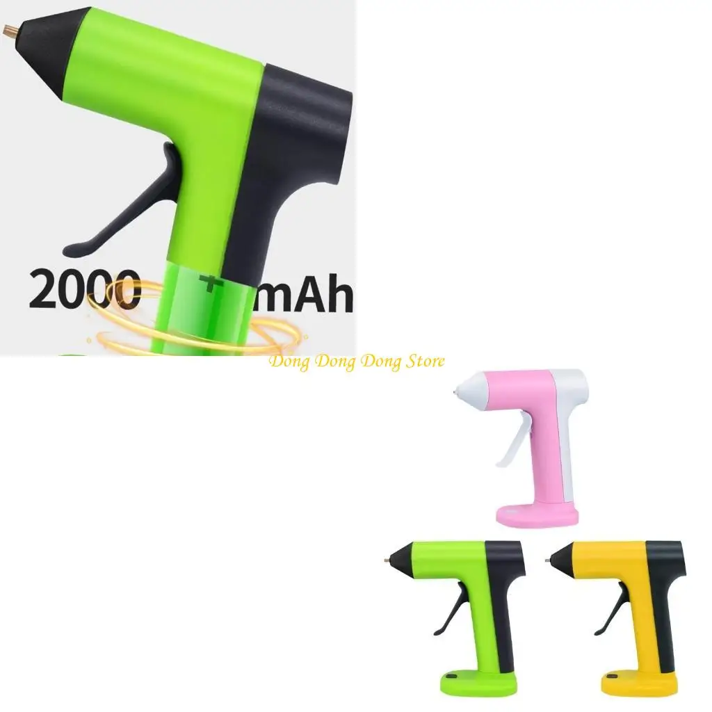 

Rechargeable Cordless Glues Guns with Fast Preheating and Safe Auto Power Off