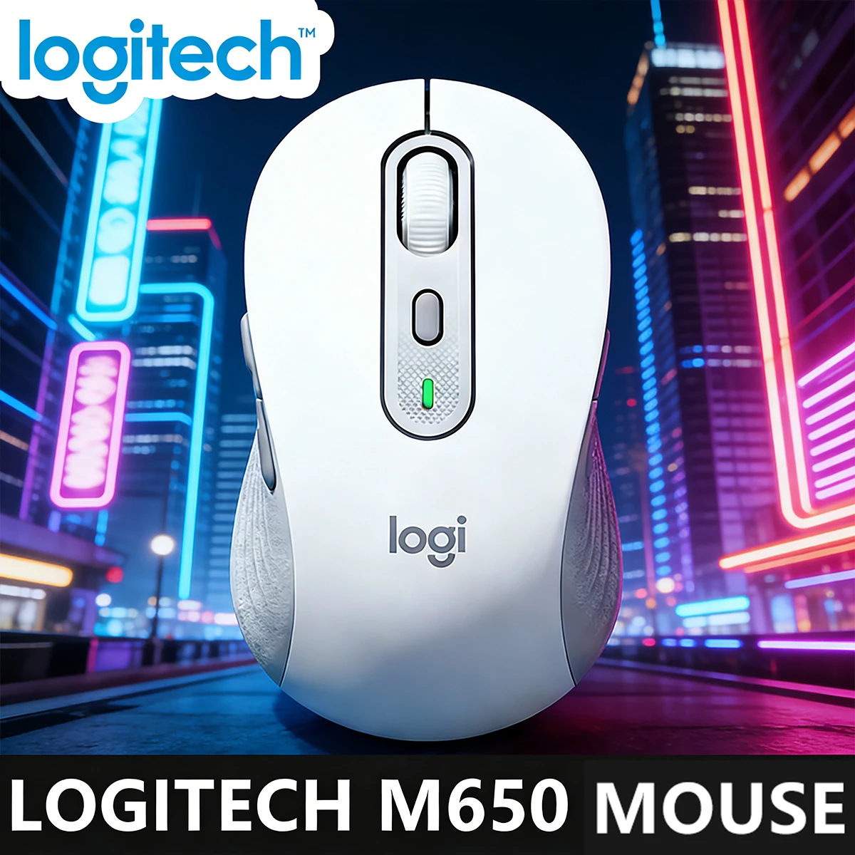

Logitech M650/M650L Bluetooth Wireless Quiet Mouse, Advanced Optical Sensor, Programmable Buttons, for Office Laptop