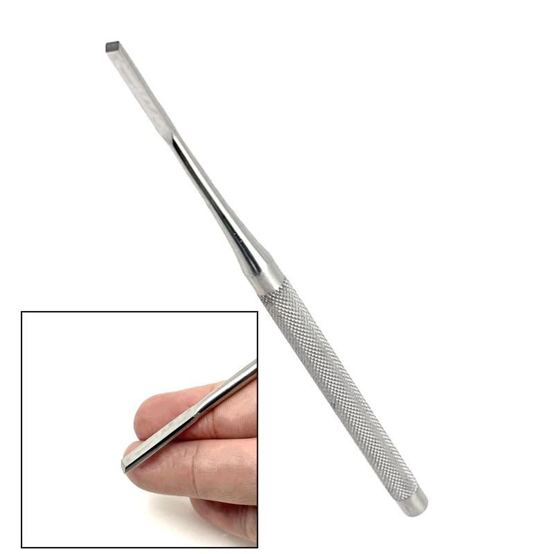 

Orthopedic Bone Chisel Straight Osteotome Dental Veterinary Surgery Instrument for Bone Graft & Implant