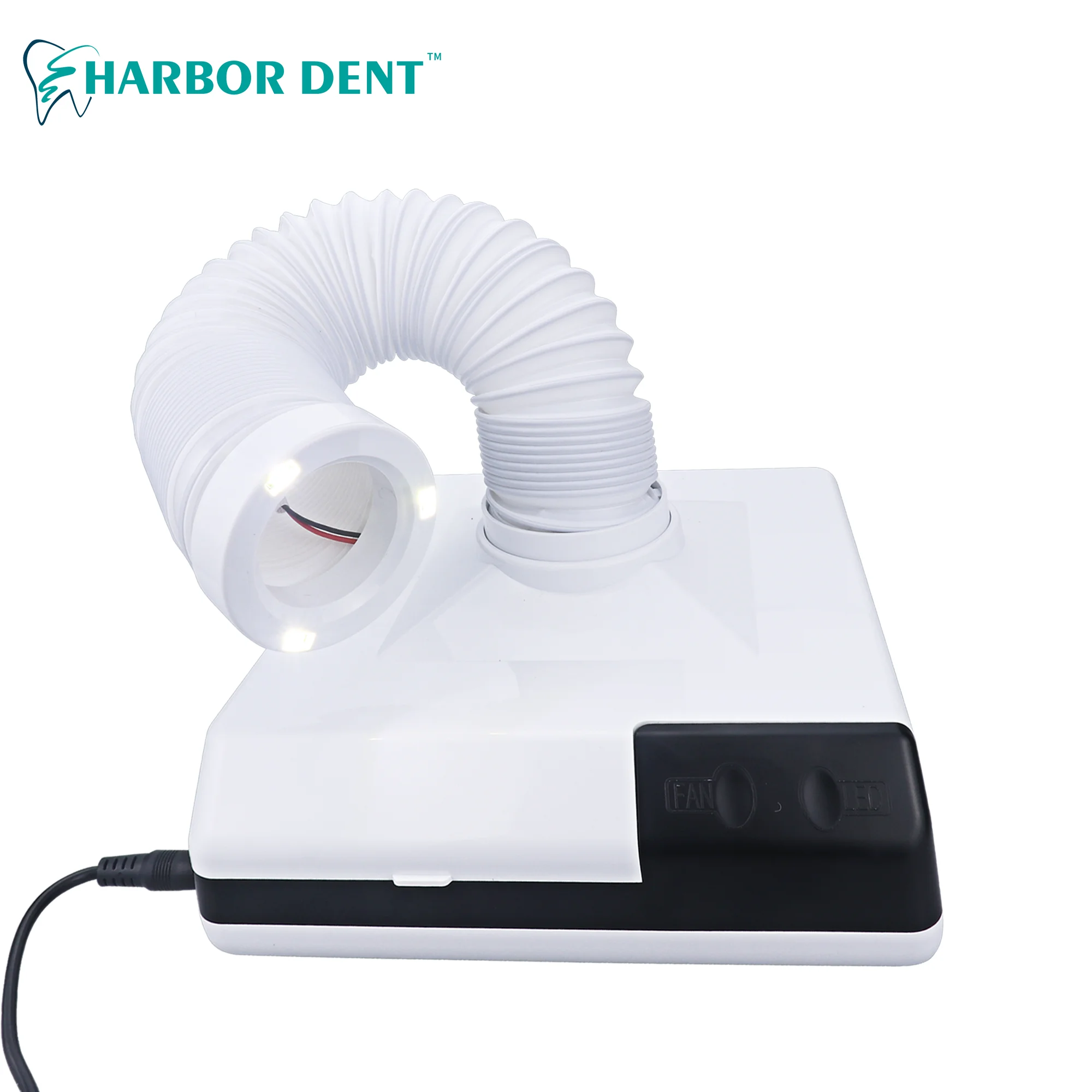 

60W Dental Portable Strong Power Dust Collector Machine Extractor Dental Vacuum Cleaner Lab Equipment For Polishing Desktop