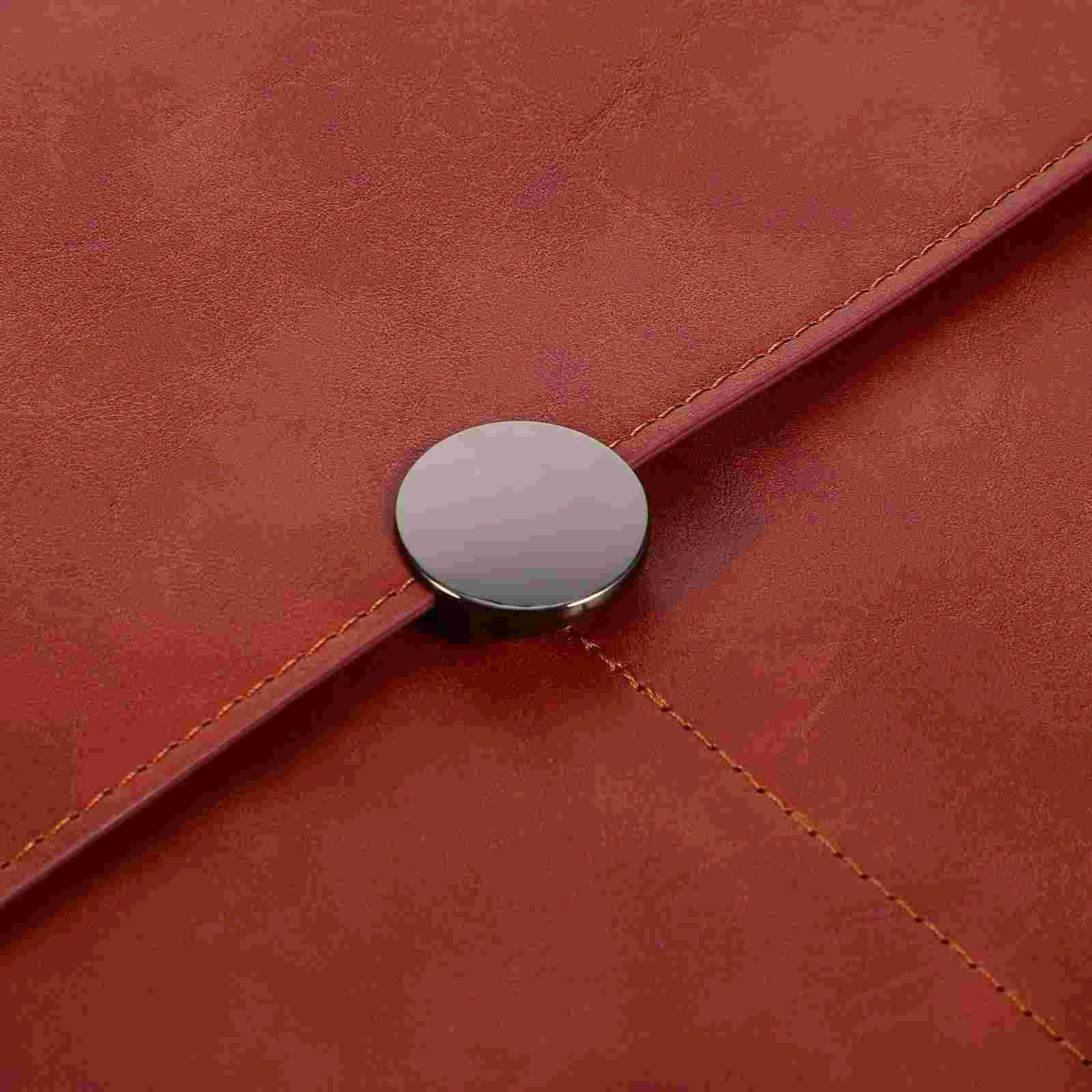 A4 Imitation Large Capacity Storage Bag Travel Portfolio Case Business Envelopes Manager File Folder Pocket Folders