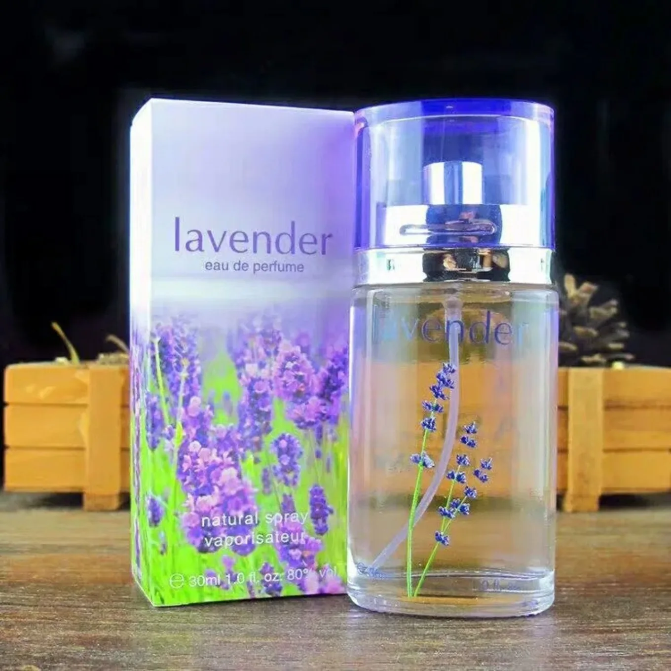 Perfume Thinking of You Lavender para Mujer, 30 ml, Aroma Floral Ligero y Duradero con Orquídea y Vetiver, Perfume Económico para Estudiantes