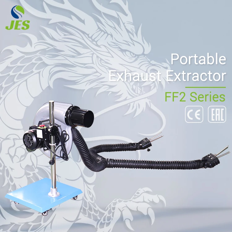 

Portable Vehicle Maintenance Exhaust Fume Elimination System