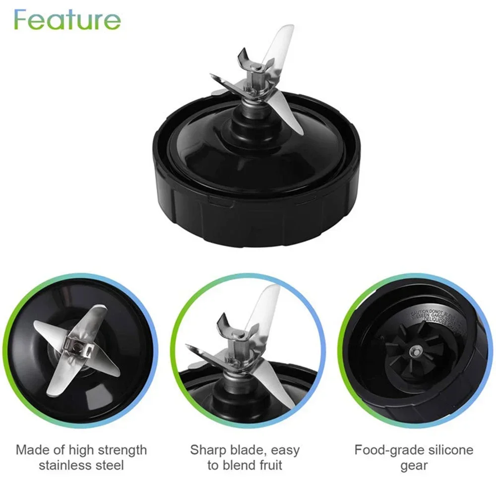 7 زعانف شفرات النازع استبدال جزء أسفل شفرة لخلاط نينجا ل نوتري نينجا السيارات الذكاء BL482 BL642 NN102 BL682 BL2013