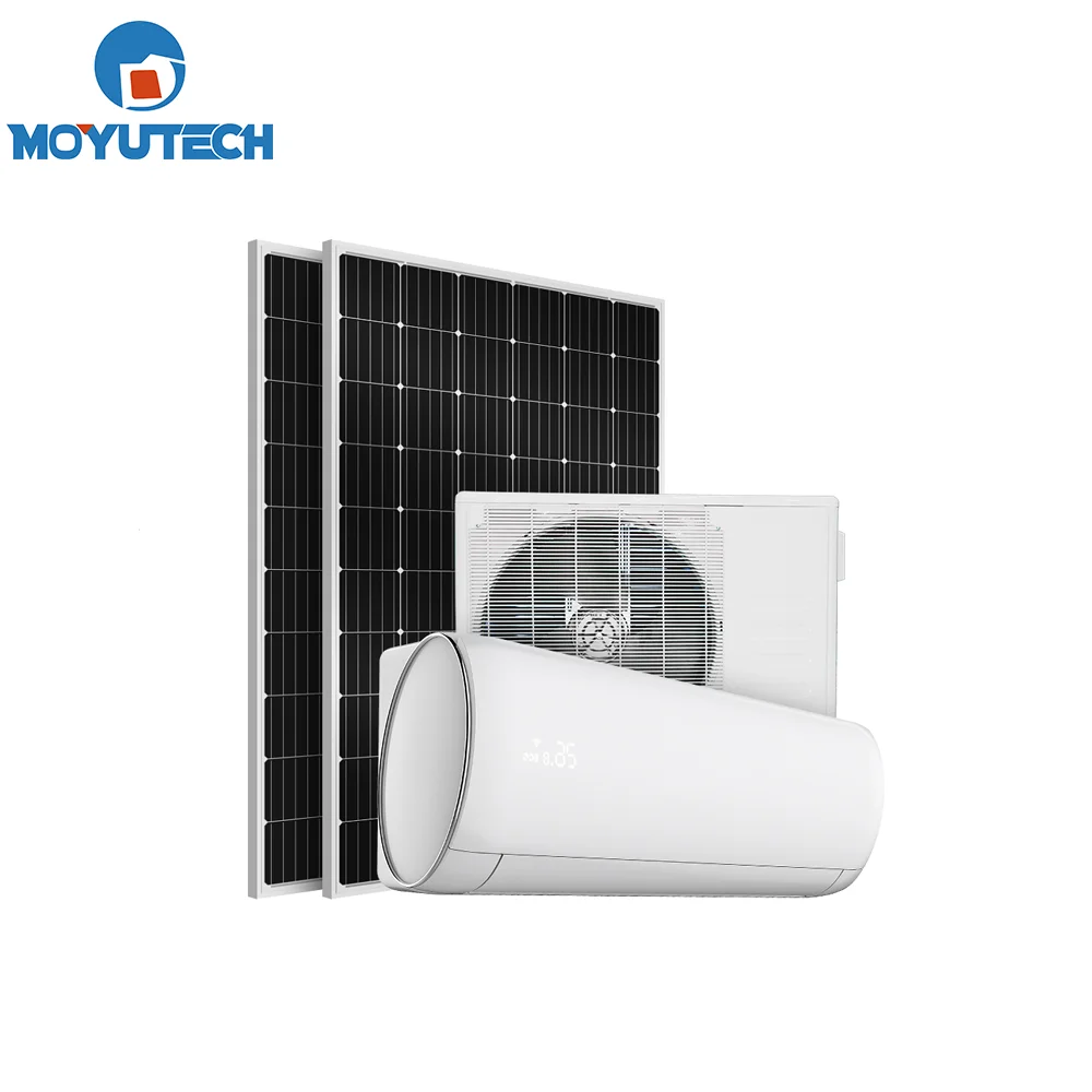 Moyu High Quality Compressor 100% Solar Powered Mini Split Type AC Unit 18000 24000 36000 Btu Air Conditioner