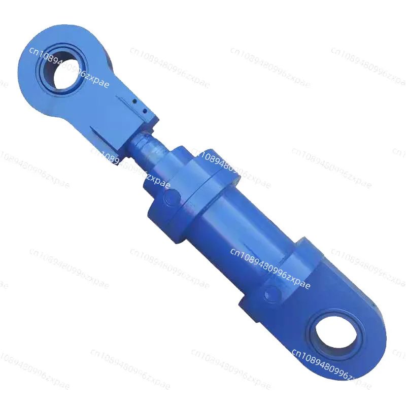 200mm Stroke Two-Way Electro-Hydraulic Actuator - Stainless Steel Cylinder with Press Action for Hoisting & Lifting Applications