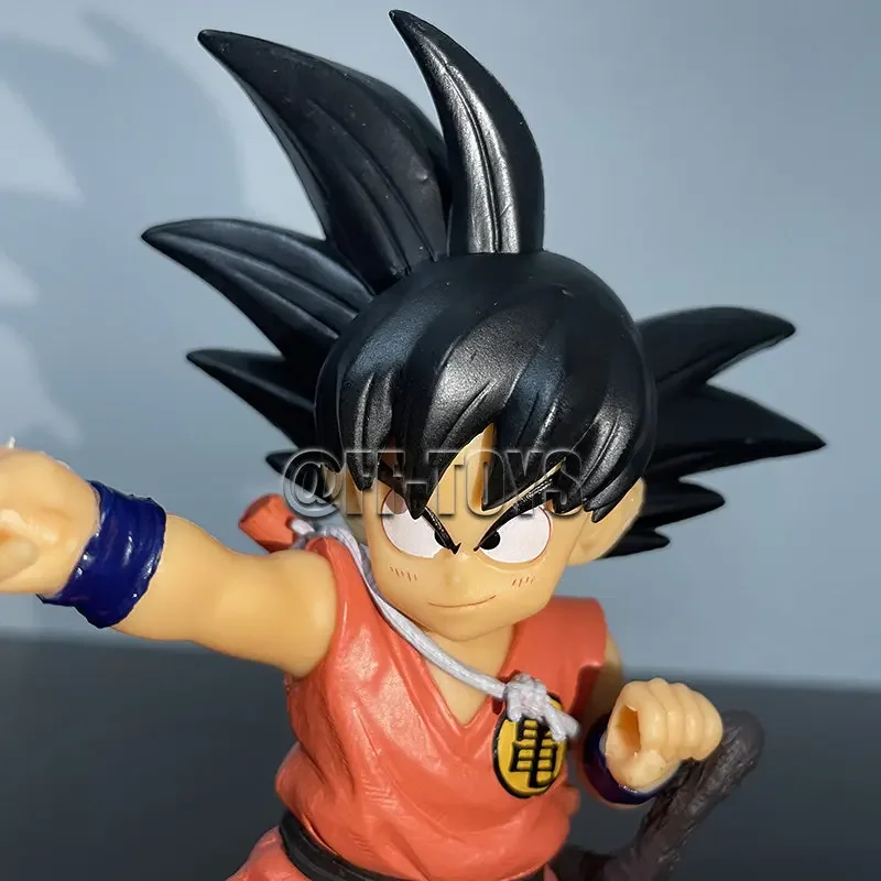 12Cm Drakenbal Ex Zoon Goku Figuur Maha Ongelooflijke Avonturen Kids Son Goku Pvc Actiefiguren Collectie Model Speelgoed Anime Cadeau