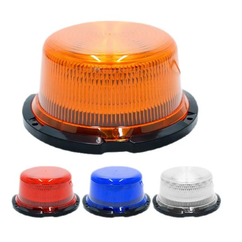 

For LED Car Emergency Strobe Lights Vehicles Roof Flashing Warning Mini Beacon Light Police Hazard Signal Lamp 12V/24V 1pcs ASV