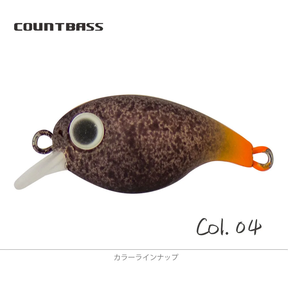 COUNTBASS 28mm 1-1/8" 1,7g 1/16 oz. Schwimmende Wobbler, Forellenangeln, Kunststoff, harter Köder, Köder, Wobbler, Barsch, Leurre-Anglerköder – Detail 16