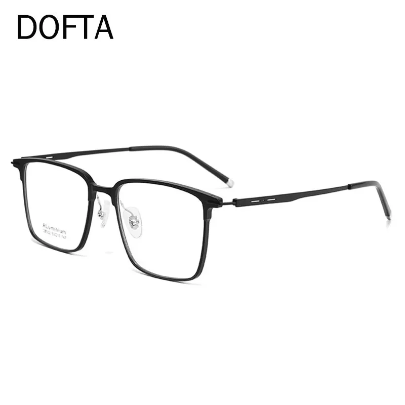 

DOFTA Aluminum Alloy Glasses Frame Rectangle Glasses Frame Prescription Eyeglasses Frame For Men Optical Eyewear 50007