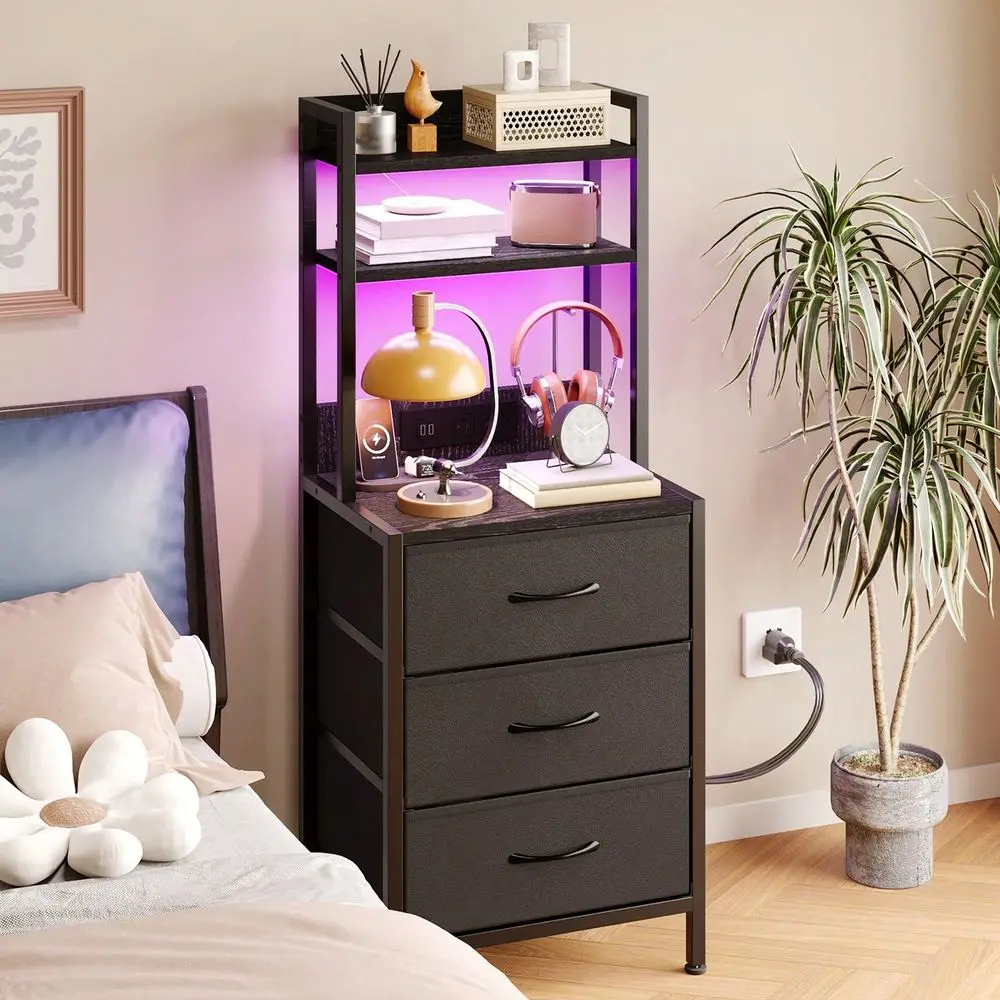 3 Drawers Tall Nigh…