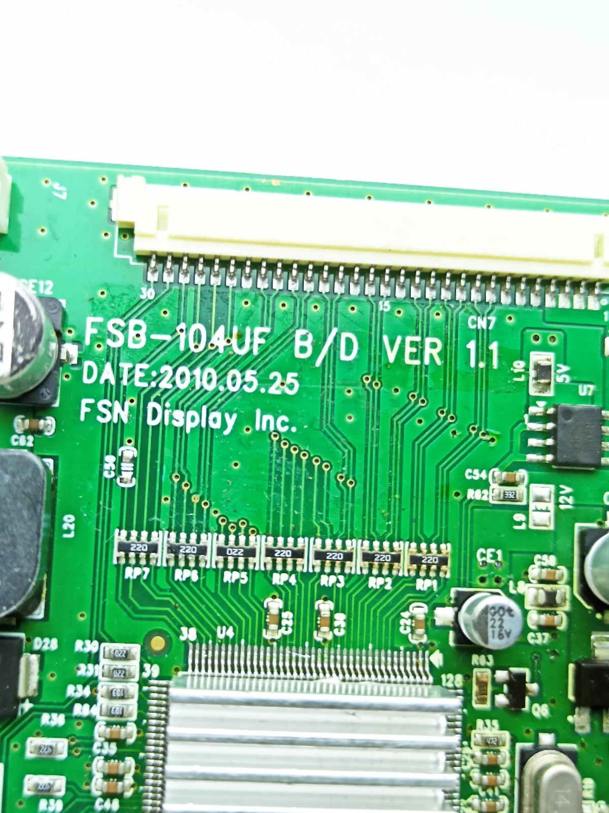 LTM190E4 Medical machine driver board FSB-104UF B/D VER 1.1 Ultrasonic board