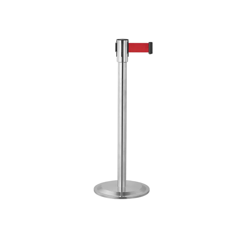 Stainless steel 2 meters one meter line guard bar hotel shopping mall bank supermarket queuing railing seat