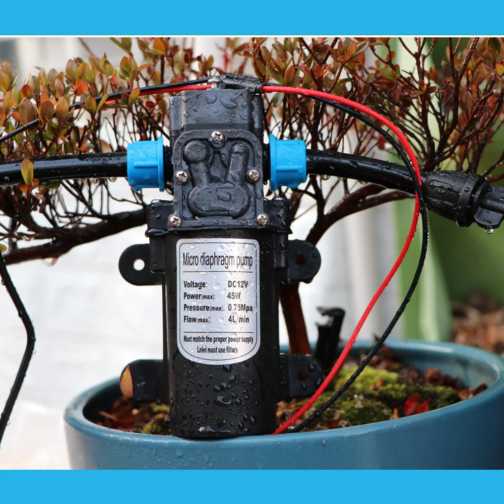 45W Pump 0.4MM Automatic Timing Cooling Watering System 6/9/12/18/21M ...