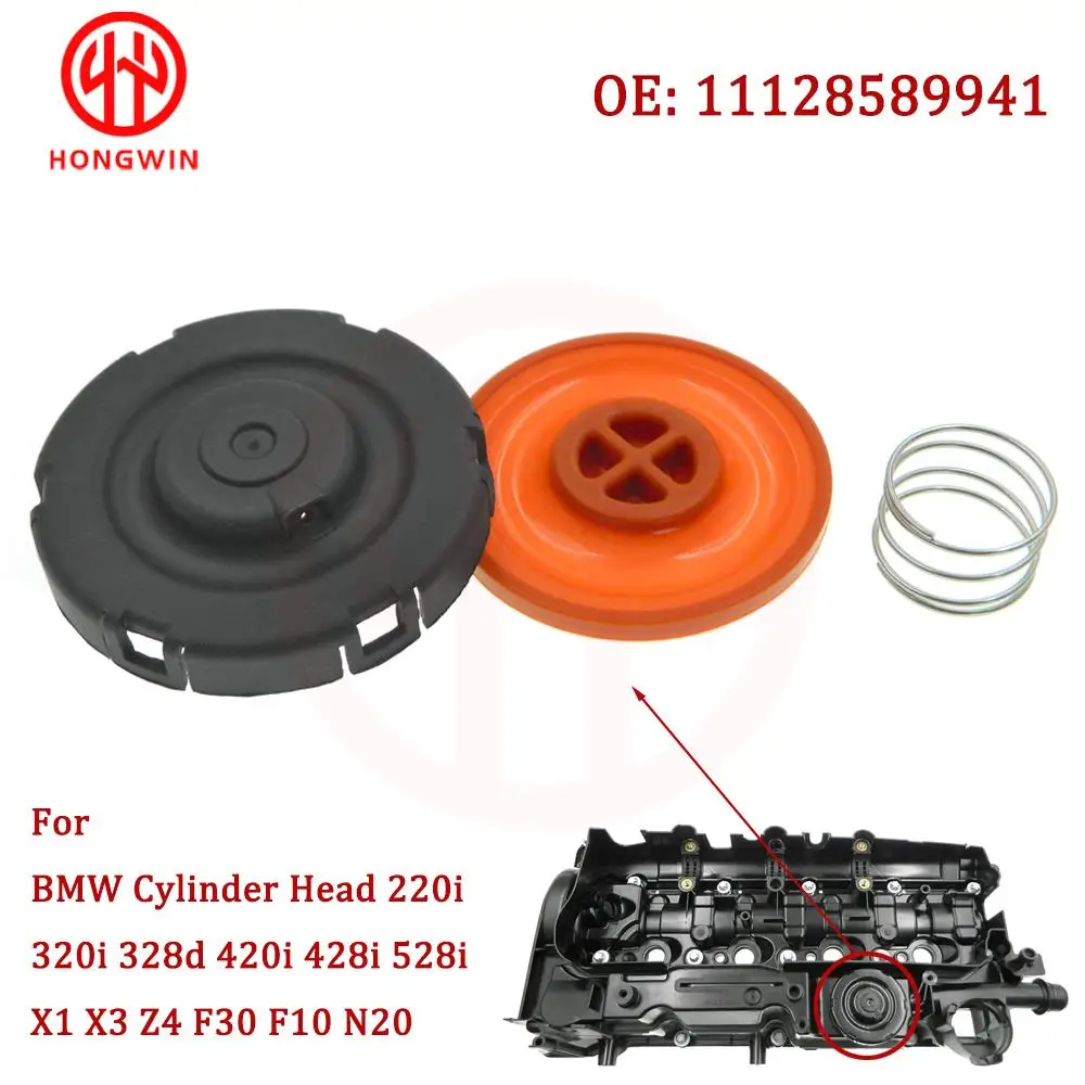 

11127588412,11128589941,11127625477,11127810584 Engine PCV Valve Cover Repair Kit With Membrane For BMW F30 F10 N20 3 5 Series