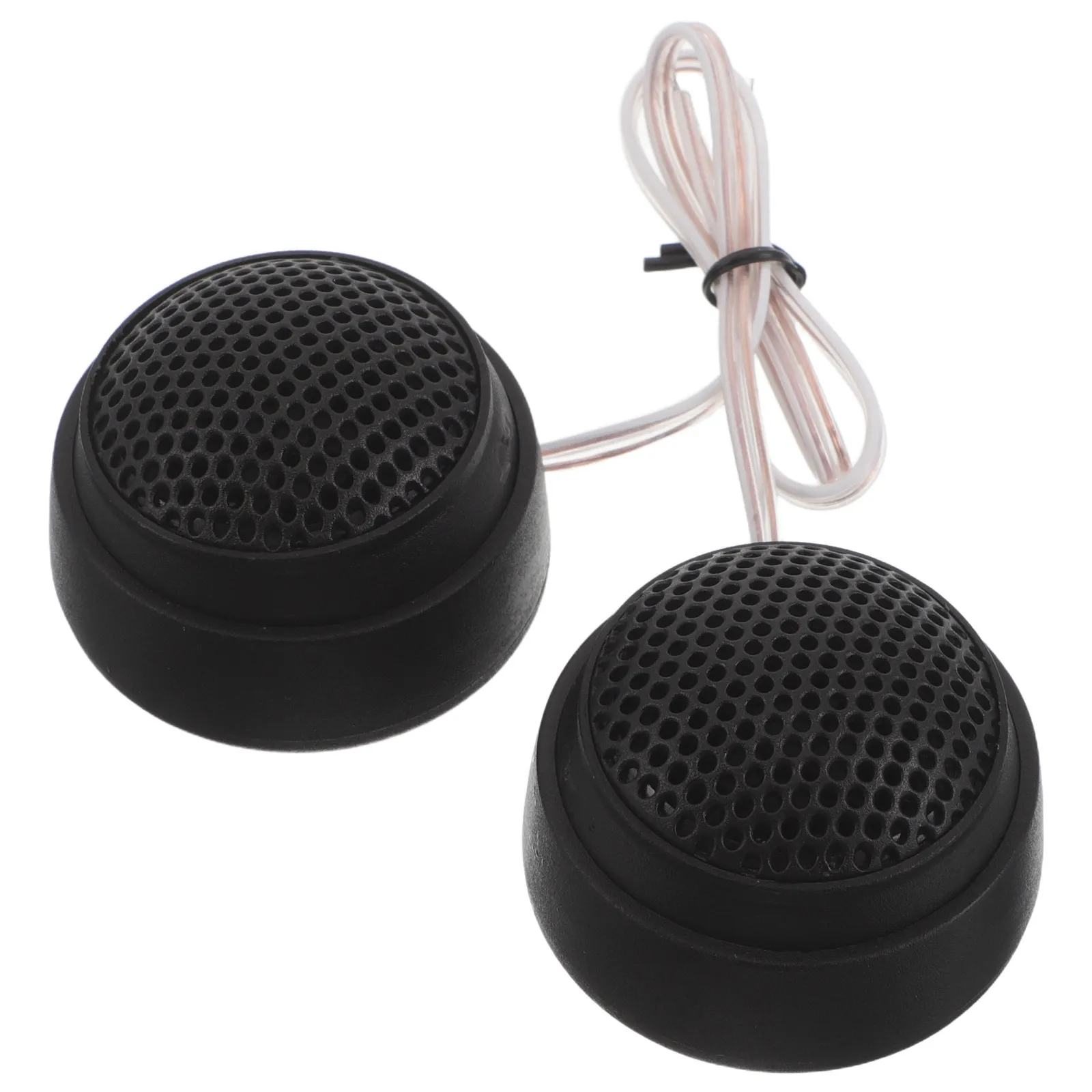 1 Pair Dome Tweeter Speaker – Universal Car Audio Tweeter Replacement, High-Power Piezoelectric Transducer