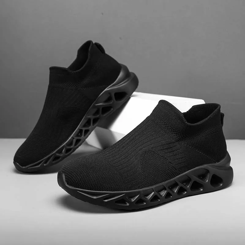

Men's Running Shoes and Socks Casual Sports Shoes Large Size Women's Lazy Shoes Slip-On Mesh Breathable Slip-On Shoes Unisex