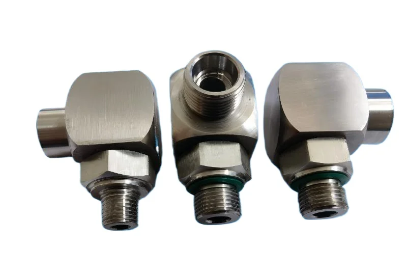Stainless Steel Material Car Washer Reel Rotary Joint, Cleaning Machine Dredge Machine Hydraulic Pipe Tube Joint