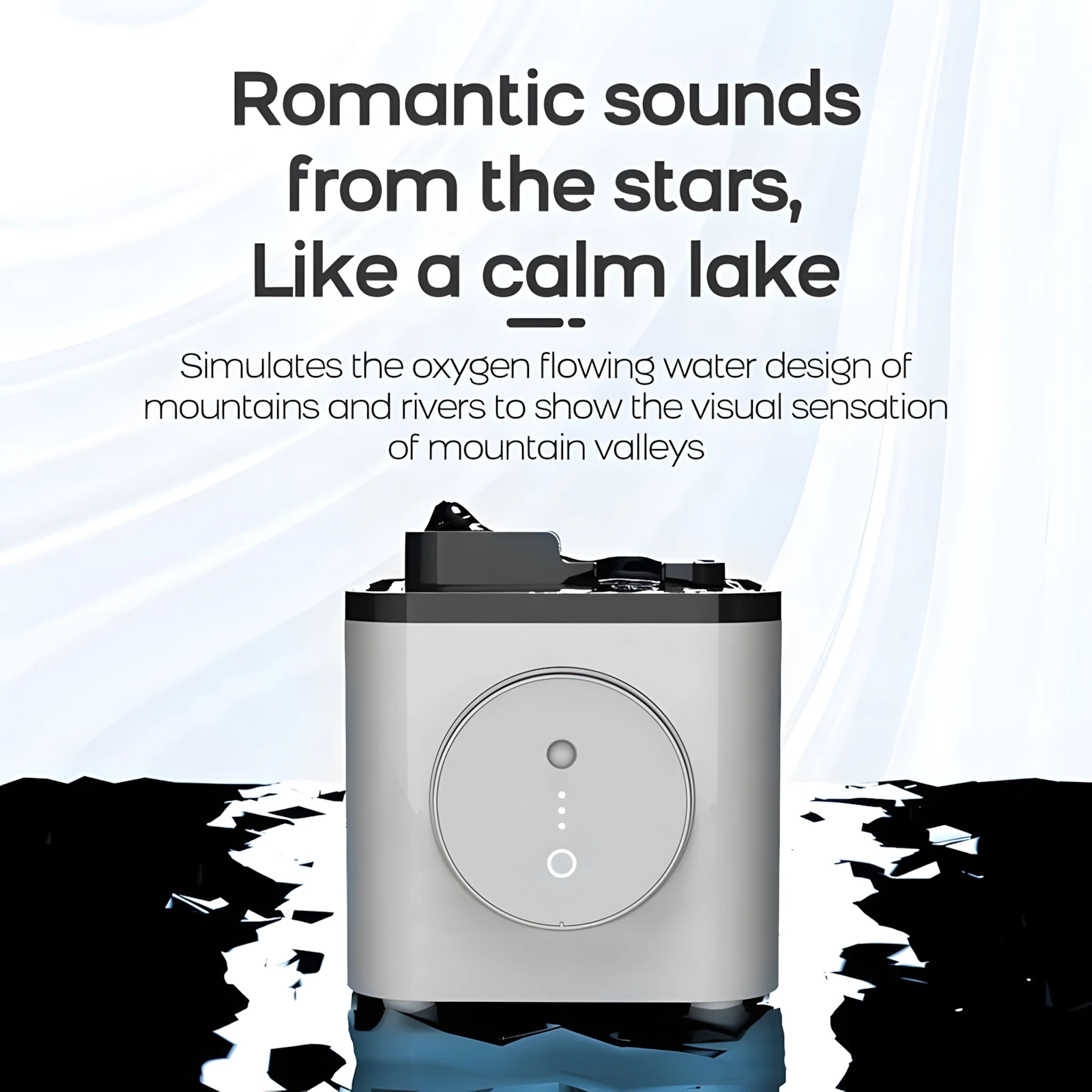 Intelligent 3.5L Wi-Fi Wireless Cat Water Fountain Automatic App Control of Timed Luxury Smart Pet Water Fountain Dispenser Bowl
