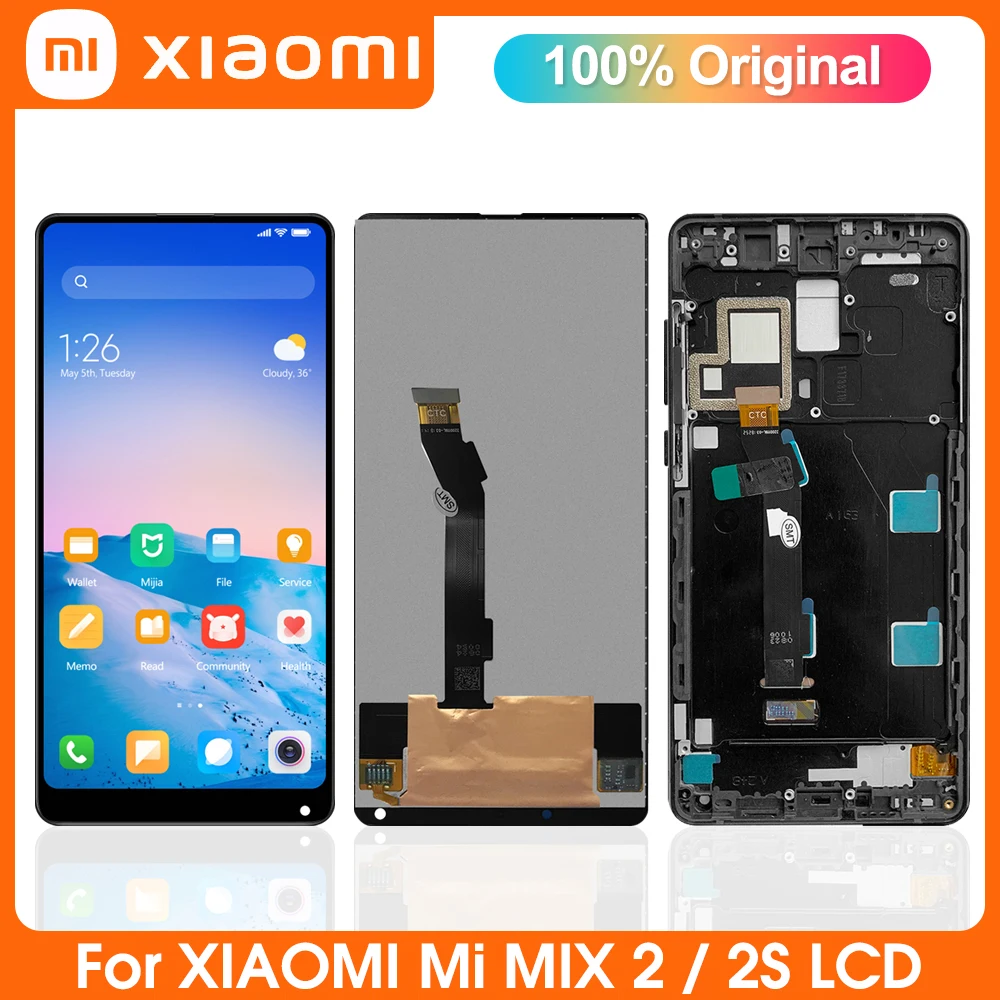 

5.99" Original LCD Display For Xiaomi Mi Mix 2 2s Mix2 Mix2s Touch Screen Digitizer Assembly Replacement For Xiaomi MiMix2 Parts