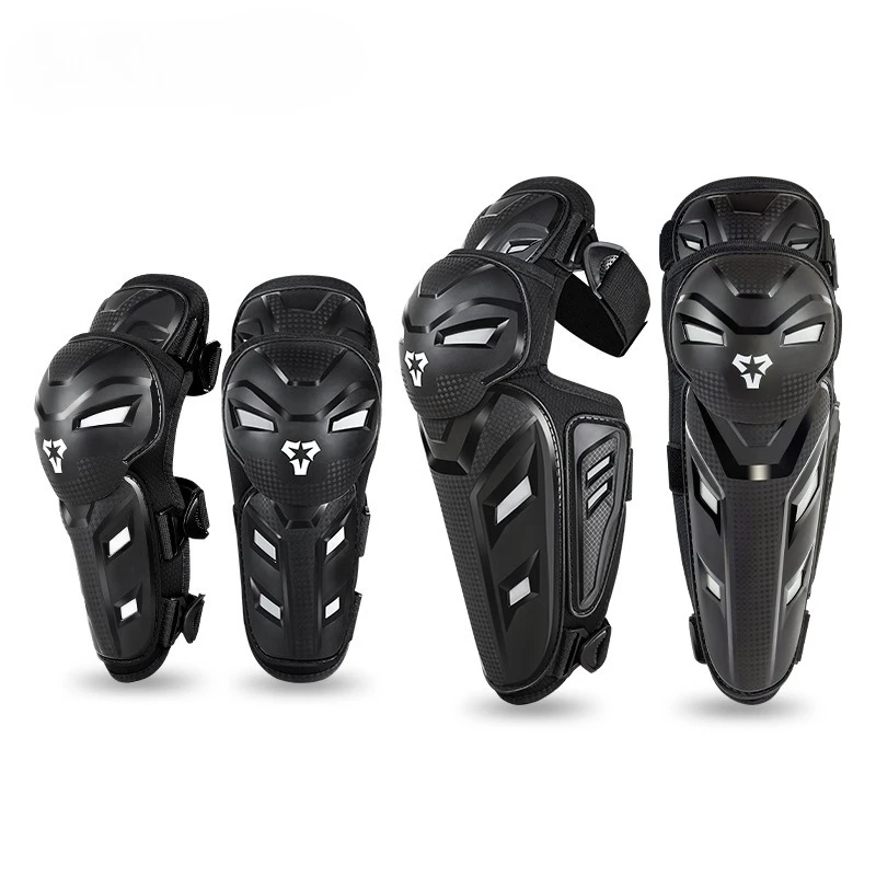 

Motorcycle Knee Pads Elbow Guards 4Pcs Set All Season Riding Motorbike Protective Gear Motorcycle Equipments Durable Anti Slip