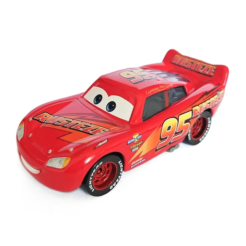 Disney Cars 3 Anime Luigi Racing Action Figure Lightning McQueen Sheriff 1:55 Metal Die Cast Model Kids Toy Sally Children Gift