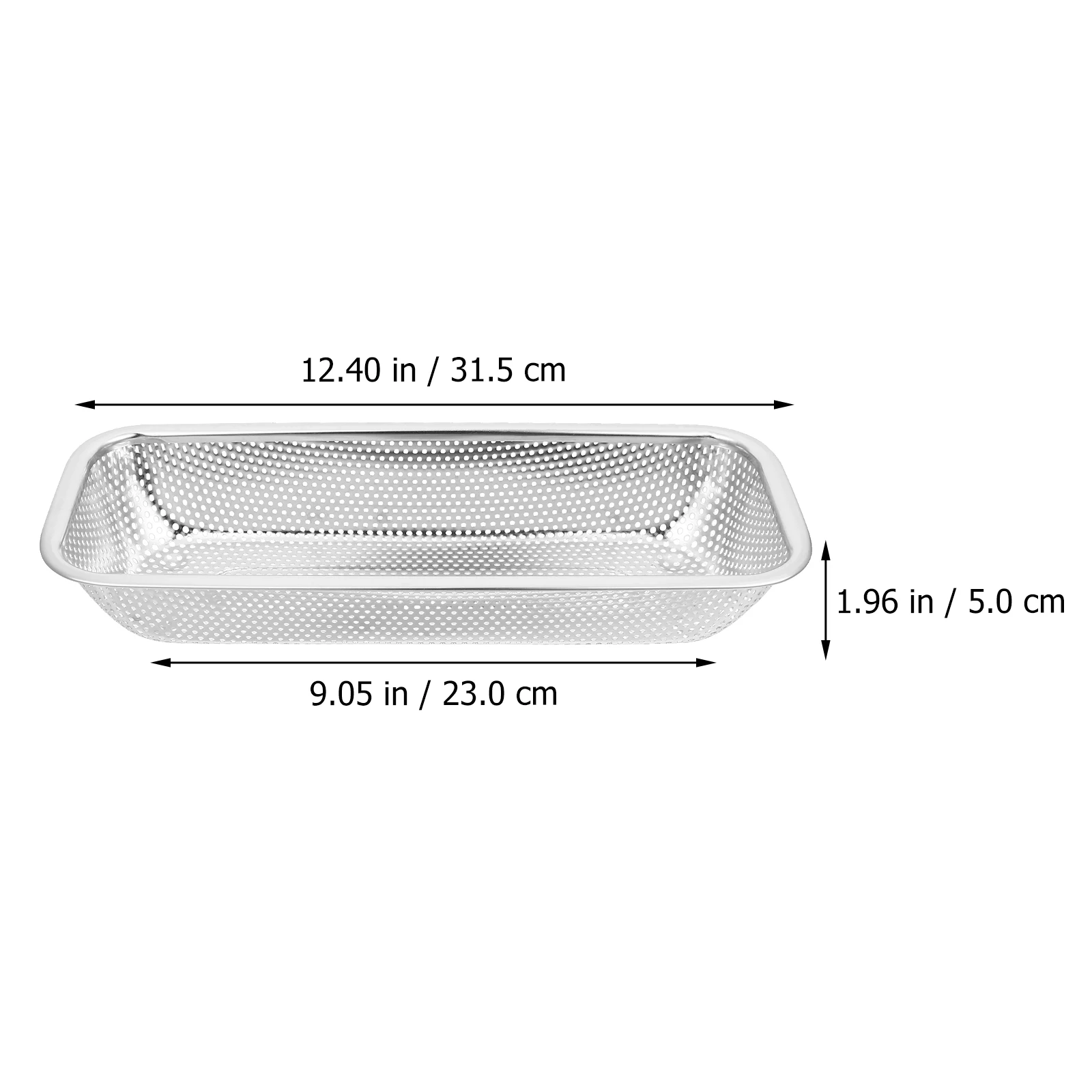 

Stainless Steel Dish Drying Basket Kitchen Drain Organizer Fruit Vegetable Washing Storage Rack Filtering Colander