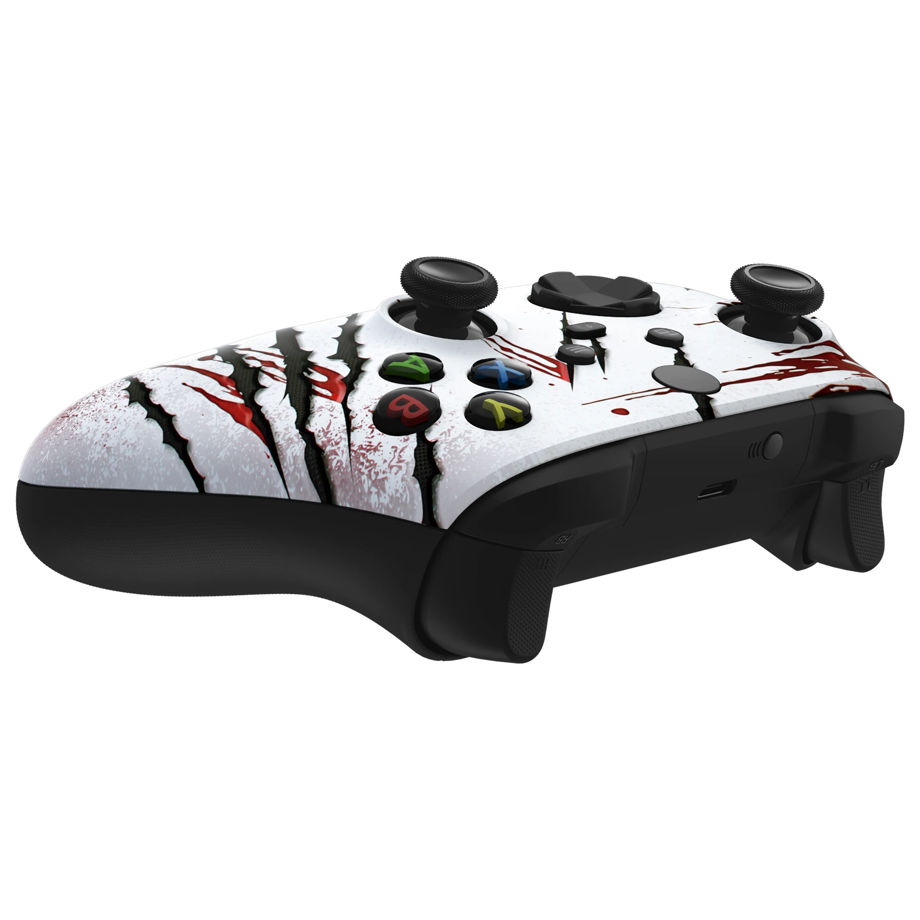 eXtremeRate Replacement Front Housing Shell Cover Faceplate for Xbox Core Wireless ( Xbox Series X/S ) Controller -Horror Series