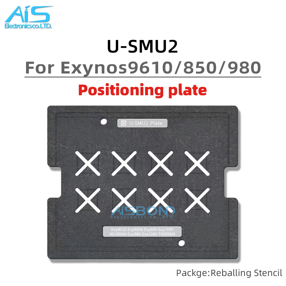 CPU RAM BGA Reballing Stencil Template Station For Samsung Exynos 9610 880 980 850 9611 9609 7884 7885 7904 1280 E8825 3830 XGO