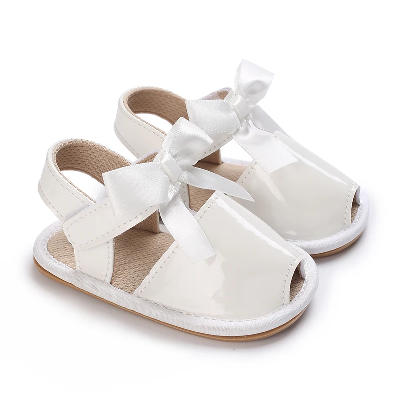 Baby Princess Party Flat Shoes for Female Baby Soft Rubber Bottom Anti slip First Walkers