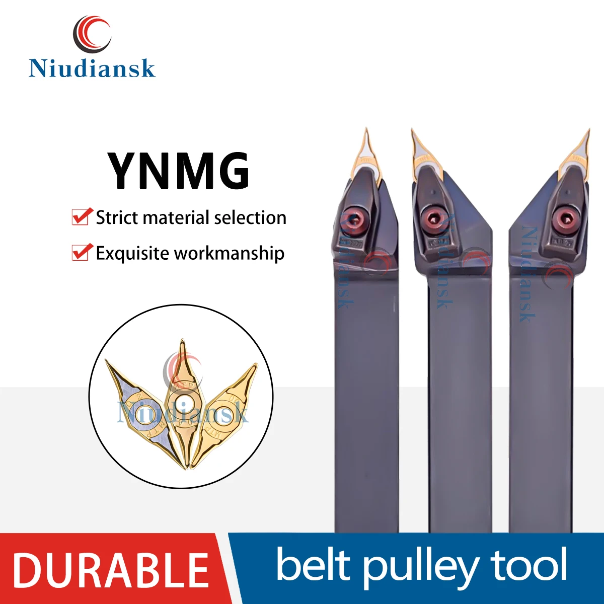 

25 Degree Belt Pulley Blade YNMG160402-MF/MTP/HG/TP/ZM Hardmetal CNC Blade Small Knife Rhombus Tools DYVNN2020K16-25 Cutter Bar