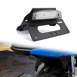 Motorcycle License Plate Holder Fit For Suzuki GSX-8S 2023-2024 GSX-8R 2024 GSX8R Fender Eliminator With LED Rear Tail Tidy