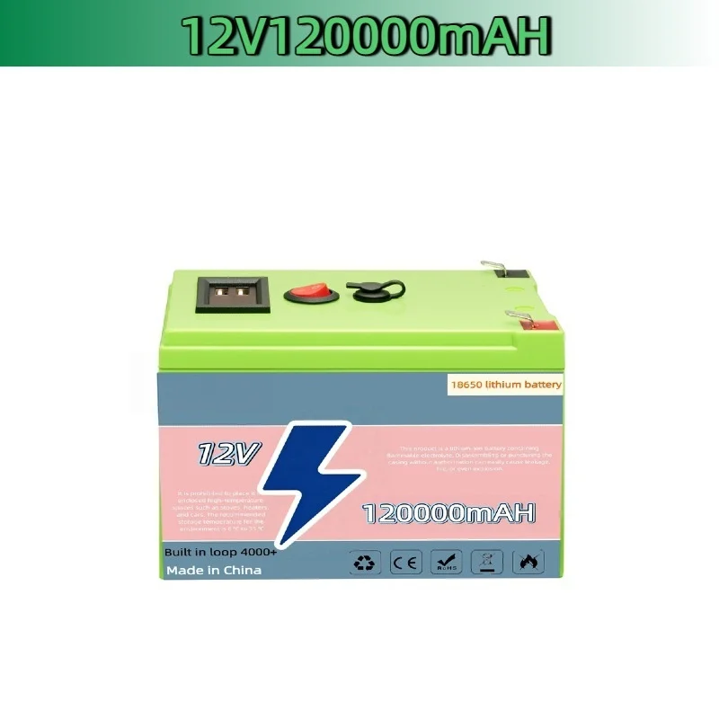 12V 150000Ah for Large Capacity Built-in Circulation 4000 Times High Quality Lithium Iron Phosphate Battery