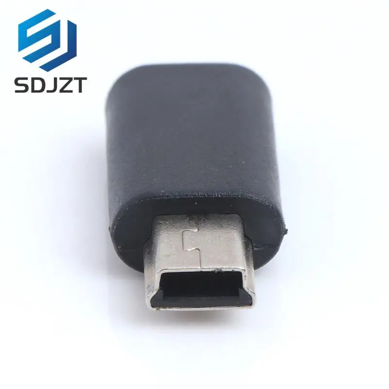 Hot sale 1Pc x Adapter Input Micro USB+Output Mini USB Micro USB Female to Mini USB Male