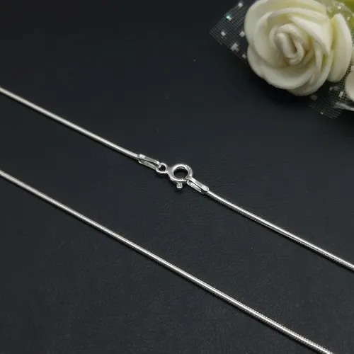 A Silver Love Silver Women Chain Necklace Snake Model