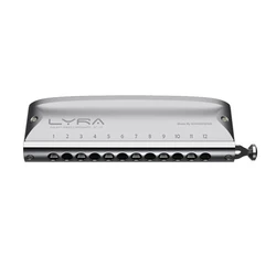 KONGSHENG Chromatic Harmonica 12 Hole SC-12 Lyra Professional Armonica Key of C Mouth Organ Musical Instruments Harp Instrumento