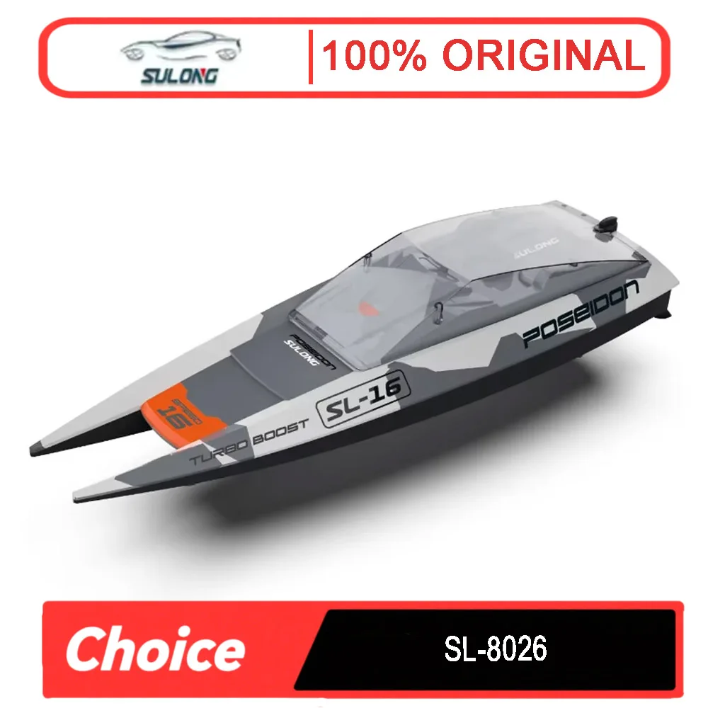 

SL-8026A Посейдон 2.4G RC Скоростной катер — беспроводная электрическая высокоскоростная модель игрушки для воды