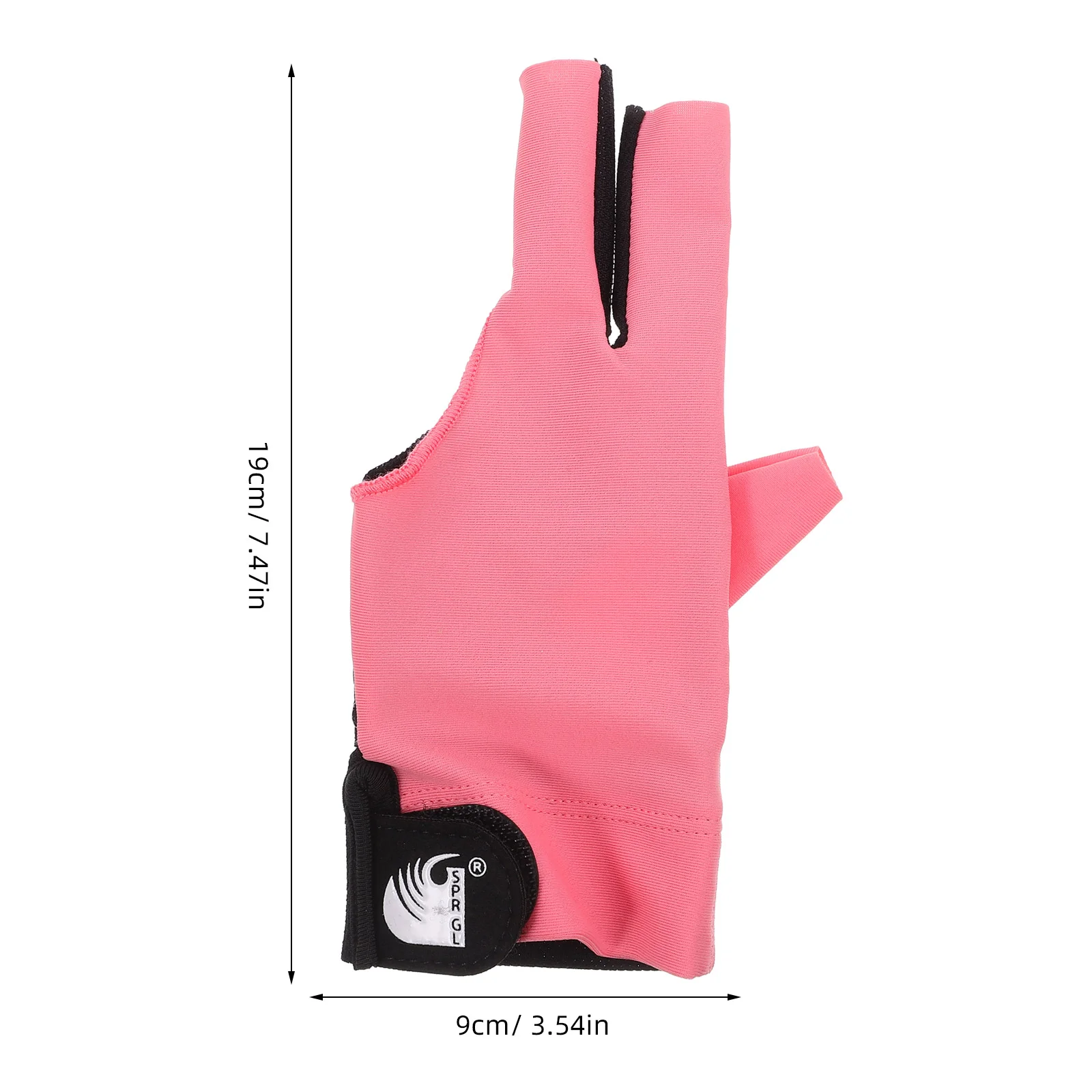 3 Finger Billiards Glove Non Snooker Cue Wear resistant Anti Wrist Elastic Portable Billiard Accessory