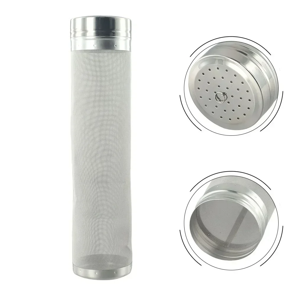 1 Pc 300 Microns Mesh Stainless-Steel Beer Hops Filter Dry Hops Filter Keg Spider Hopper Home Brew 7*29cm 7*18cm