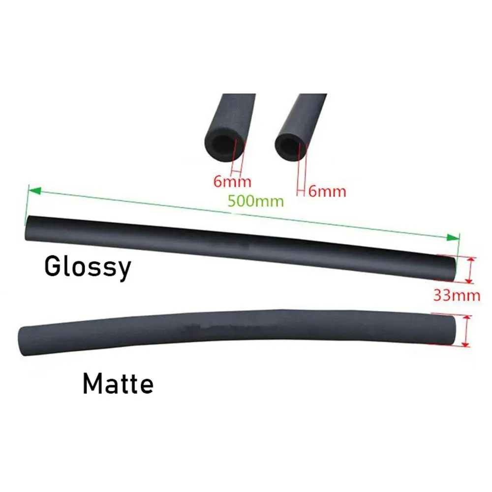 High Quality Black Soft Bar End Bike Bicycle Bicycle Accessories Rubber Handlebars Covers Handlebar Cover Grips Bar End