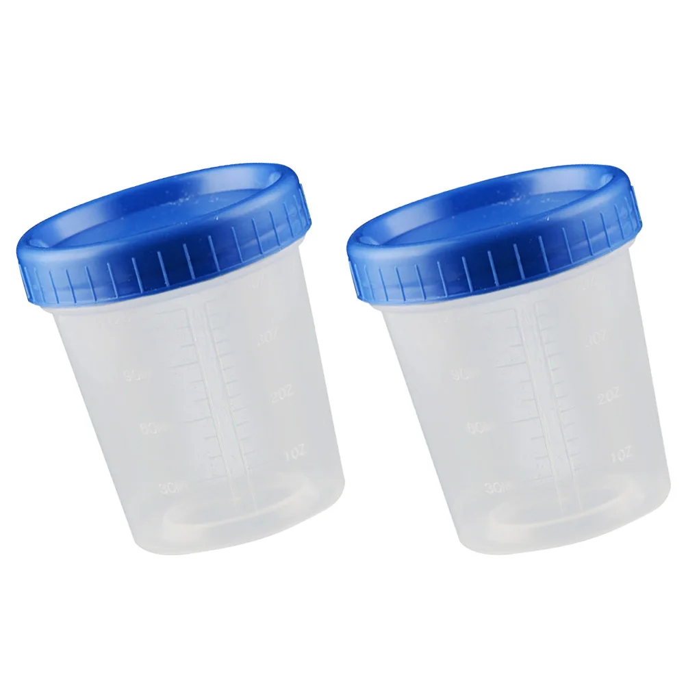 

25 Pcs Plastic Measuring Cup Small Liquid Cups Transparent Specimen Disposable Wide Usage PP Material