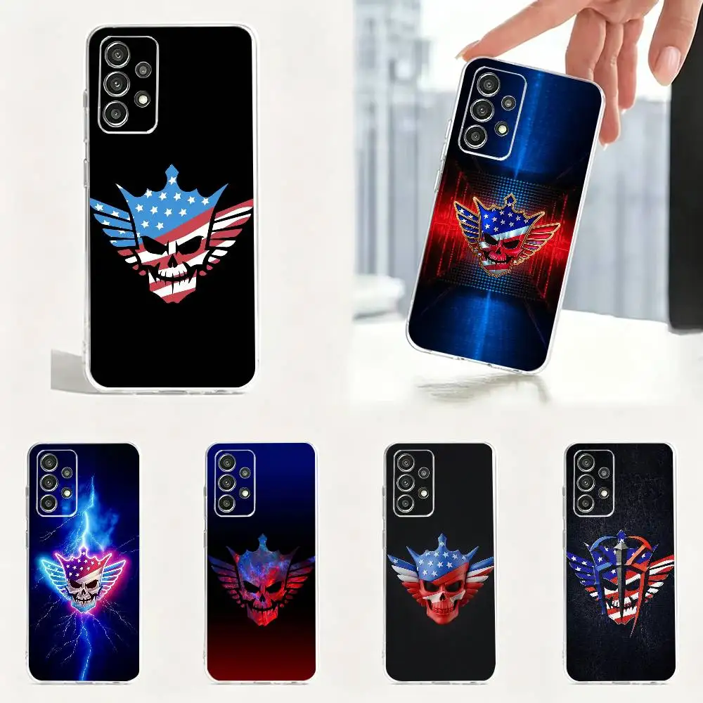 Personal logo of wrestler C-ody R-hodes  Phone Case For Samsung Soft Transparent TPU Case S25,S24,S21,S22,S23,S30,Ultra,S20,Plus